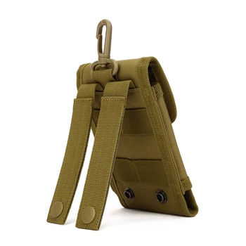 Тактическая мини-подвесная сумка Molle EDC, нейлоновая Водонепроницаемая поясная сумка для кемпинга, альпинизма, 5,6 
