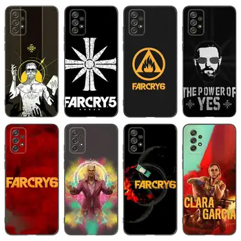 Игра F-Far Cry Чехол Для телефона Samsung A91 80 70 53 42 32 30 20 A50 30S 50S 21S 20S A20E Черный Чехол 6