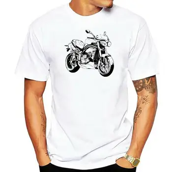 2022 Новая Летняя Мужская футболка в стиле Хип-Хоп, Уличная Мотоциклетная футболка Speed-Triple 1050, Тонкая футболка 18