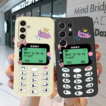 Чехол для Samsung Galaxy M21 2021 M23 5G M30 M30S M31 M32 4G Чехол для телефона из мягкого кремния в стиле ретро-телефона 18