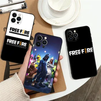 Бесплатная Игра Fire Чехол Для Телефона Iphone 13 Pro Max 14 Mini 11 12 Xr X Xs 6s 6 7 8 Plus Роскошная Силиконовая Мягкая Задняя Крышка 23