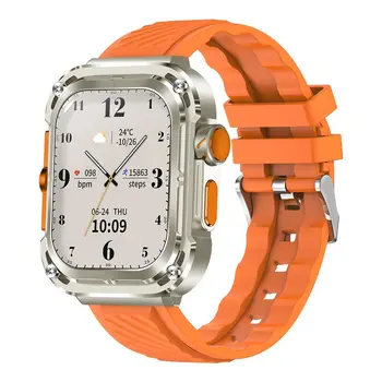 Смарт-часы Z85 MAX с Bluetooth-вызовом, сверхдлительный режим ожидания, True Rate, NFC IP68, Водонепроницаемые часы с тремя ремешками, мужские Женские часы 5