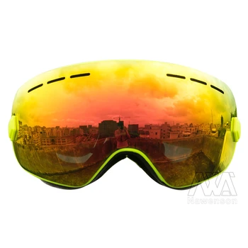 Лыжные очки противотуманные Снежные очки Зимние виды спорта Сноубордические очки Защита глаз 4