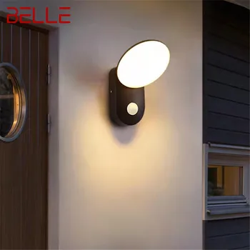 Современный простой настенный светильник BELLE LED Водонепроницаемый Винтажный светильник-бра для дома на открытом воздухе, балкон, коридор, Декор внутреннего двора 22