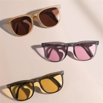 Модные Складные Солнцезащитные Очки Для Мужчин 2023, Поляризованные Винтажные Очки Для Мужчин, Женщин, Высококачественные Очки, Мужские Дизайнерские темные очки 2