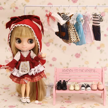 Коллекция одежды для кукол Middie Blyth 1/8 BJD милая простая юбка, подходящая для куклы 20 см, игрушка в подарок на день рождения 5