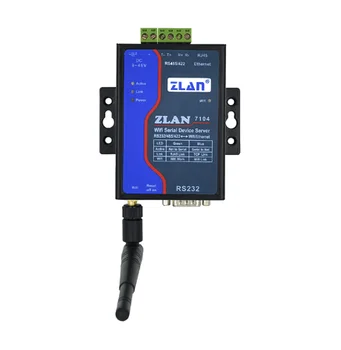 Сервер последовательных устройств WIFI ZLAN7104 Высокопроизводительный сервер последовательных устройств Wifi