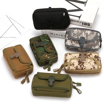 6,5-дюймовый тактический чехол Molle, поясная сумка, военный карман, наружный чехол для телефона