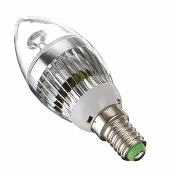 E14 9 Вт /12 Вт / 15 Вт Светодиодная Лампа LED Candle Light Spotlight Теплый / Натуральный / Холодный Белый AC85-265V Лампа Для Украшения Свечей 1