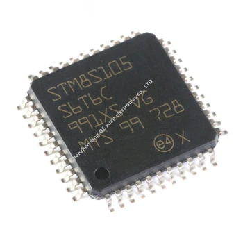 STM8S105S6T6C LQFP-44 16 МГц 32 КБ Флэш-памяти 8-битный Микроконтроллер MCU Микроконтроллер EEPROM 1 КБ оперативной памяти 2 КБ Микросхемы 8