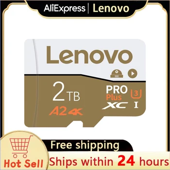 Карта флэш-памяти Lenovo 2TB Extreme PRO 128 ГБ 256 ГБ 512 ГБ V30 Micro TF / SD-Карта 1 ТБ TF /SD-Карта Для Nintendo Switch / Телефона / Ноутбука 16