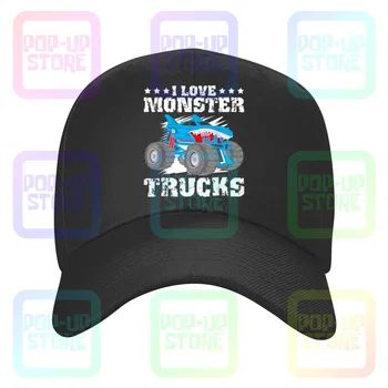 Я люблю бейсболку Monster Trucks Stars Caps. 6