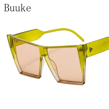Новые негабаритные женские солнцезащитные очки класса люкс 