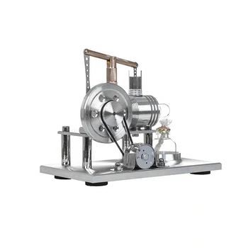 Модель сбалансированного двигателя Стирлинга Паровая энергетика Физика Популярная наука Изобретение для мелкого производства Эксперимент Учебные пособия 5