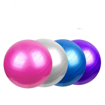 75-сантиметровый прочный гимнастический мяч для йоги из ПВХ с логотипом на заказ. 10