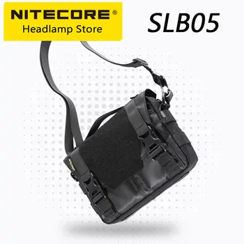 NITECORE SLB05 Сумка-слинг для поездок на работу, функциональная тактическая нагрудная сумка через плечо, нейлоновый материал, прочный и легкий вес 6