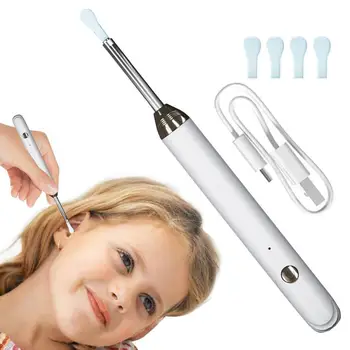 Средство для чистки ушей Набор для удаления ушной серы Инструмент для чистки Эндоскопа Беспроводной инструмент для удаления ушной серы с камерой высокой четкости для детей 9