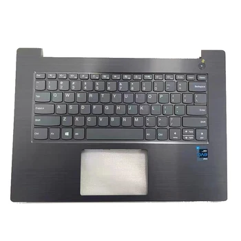 Верхняя крышка, подставка для рук, клавиатура, тачпад для Lenovo V330-14 K43C-80 E43-80 серого цвета 13