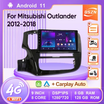 Android 12 для Mitsubishi Outlander 3 2012 - 2018 Автомобильный радиоприемник, мультимедийный плеер, стереонавигация с динамиками Carplay, головное устройство 22