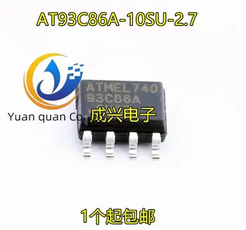 30шт оригинальный новый AT93C86A AT93C86A-10SU-2.7 93C86A SU27 SOP-8-контактный чип памяти 25