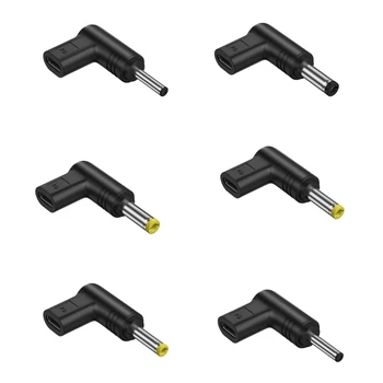 Разъем USB C 12V Type C от розетки к разъему постоянного тока USB C к разъему постоянного тока 3.0x1.1 мм 3.5x1.35 мм 4.0x1.7 мм 4.8x1.7 мм 5.5x2.1 мм 5.5x2.5 мм 17
