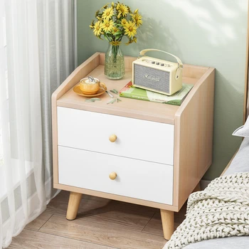 Официальный HOOKI прикроватный столик простой современный многофункциональный шкаф хранения спальня прикроватный маленький шкаф ящик комод 25
