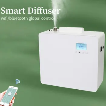 Коммерческий ароматический диффузор WIFI Smart Timing Диффузор эфирного ароматического масла 500 мл для домашнего офиса, ароматический увлажнитель воздуха 24