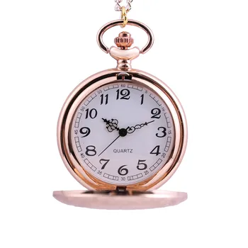 Мужские и женские карманные часы в паре Высококачественные кварцевые наручные часы в стиле ретро, повседневный столик для смены часов, Памятный столик 14