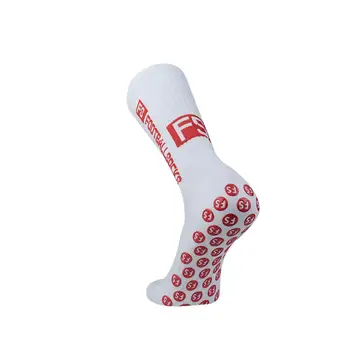 Футбольные носки, носки для бега, противоскользящие с резиновой прокладкой для мужчин /женщин, компрессионные носки для профессиональных соревнований 12