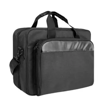 Женский портфель, сумка для ноутбука, сумка для хранения ноутбука большой емкости, мягкая сумка для переноски мобильного принтера с плечевым ремнем и ремнем для тележки 21