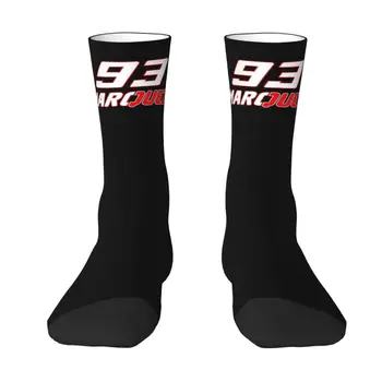 Racer 93 Marquez Dress Socks Мужские Женские Теплые Забавные Носки для команды Мотогонок 22