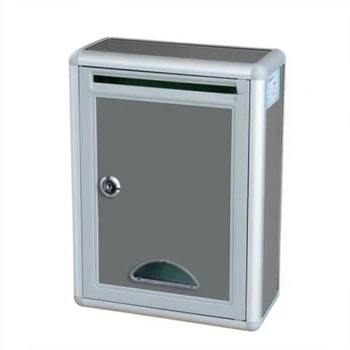 Почтовый ящик с замком-ключом для настенного монтажа, Винтажный почтовый ящик для писем, Металлический Dropbox 11