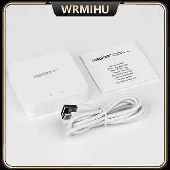 Miboxer Wireless Wifi 2.4G Smart Gateway Controller Совместимый С IOS Android APP Alexa Голосовое Управление Для Лампы MiLight CW WW RGBCCT 13