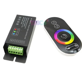GT888 3CH RGB LED Bar Light Controller сенсорный RF пульт дистанционного управления DC 12V 24V 18A 3 канала Переключатель Диммера для 5050 2835 RGB led strip tape 4