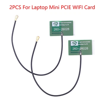 2x Внутренняя антенна Wi-Fi IPEX для Mini PCIE, карта Wi-Fi для компьютера, ноутбук, компьютерная сеть. 6