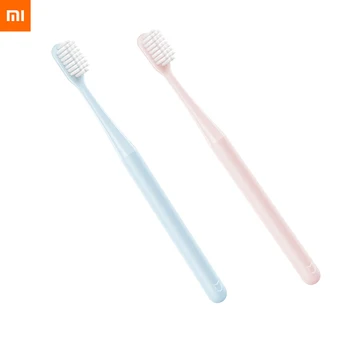 НОВЕЙШАЯ Оригинальная Зубная Щетка Xiaomi mijia Better Wire Brush Импортная ультратонкая мягкая щетка Для Ухода За зубами 2 цвета 4