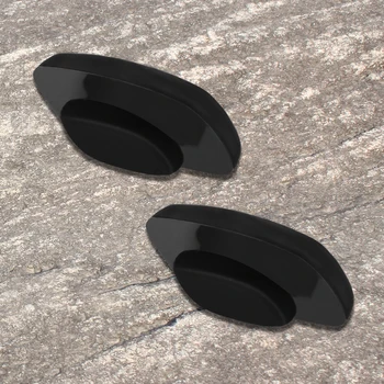 E.O.S 1 пара сменных черных носовых накладок из силиконовой резины 1.2*0.6*0.3 мм для оправы очков 5