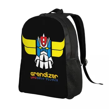 Рюкзаки UFO Robot Grendizer для мальчиков и девочек Goldrake Mecha Anime, дорожные сумки для колледжа и школы, сумка для книг Подходит для 15-дюймового ноутбука 1