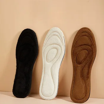 Тепловые стельки для ног Зимние утепленные колодки для обуви из пены с эффектом памяти, Мужская Женская спортивная обувь, осенне-зимние колодки для обуви 19