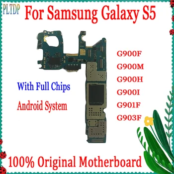 Системная Плата Android Оригинальная разблокировка Для Samsung Galaxy S5 G900F G900H G900I Материнская Плата Полностью Протестирована, Логическая плата С хорошей Работой 11