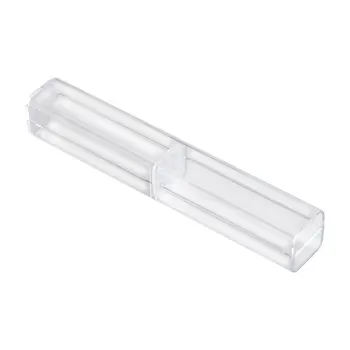 30ШТ Прозрачный Пенал Пластиковый Прозрачный Акриловый Пенал Пластиковая Ручка Канцелярские принадлежности 9