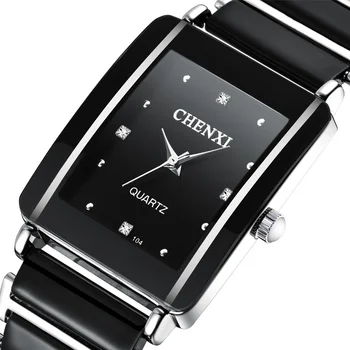 2022 Часы для любителей элитного бренда, мужские или женские кварцевые часы, мужские антикерамические ремешки, водонепроницаемые Женские наручные часы, Мужские часы в подарок 10