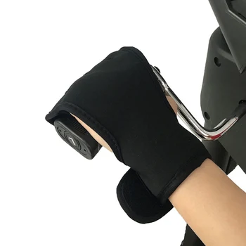 Фиксированные перчатки для рук, запястий, шинный бандаж для фиксации пальцев, усилитель захвата пальцев для реабилитации пациентов с инсультом и гемиплегией 17