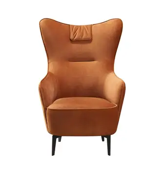 Стильное удобное кожаное кресло для отдыха, стулья для гостиной 2