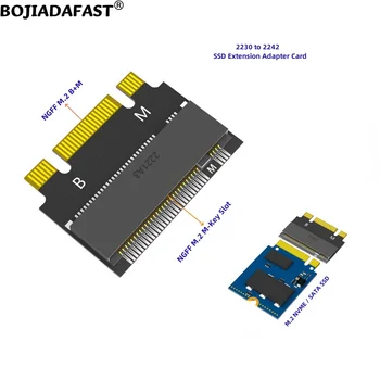 Карта Адаптера Расширения SSD-Накопителя NGFF M.2 Key B + M M-Key NVME с 2230 по 2242 Для ThinkPad X270 X280 T470 T480 L480 T580 Серий 18