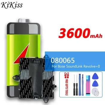 Аккумулятор KiKiss 080065 3600 мАч для Bose SoundLink Revolve + II 2 080061 829049-0210, сменный аккумулятор