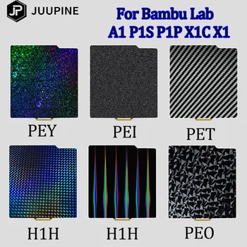 H1H PEY PEO PET PEI Для Сборки Bambu Labs X1 X1C A1 Mini P1S Гладкая Двусторонняя Световая Пластина Phantom P1P Upgrade 22