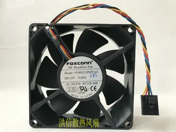 FOXCONN PV903212PSPF 0A 12V0.60A 4-проводной вентилятор шасси с ШИМ-регулировкой температуры 18
