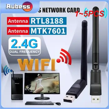 1 ~ 5ШТ USB Wifi Адаптер 150 Мбит/с Антенна 2.4G USB 802.11n/g/b Ethernet-fi Ключ Usb Lan Беспроводная Сетевая карта ПК Wifi 18
