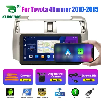 10,33 Дюймов Автомобильный Радиоприемник Для Toyota 4Runner 2010-15 2Din Android Восьмиядерный Автомобильный Стерео DVD GPS Навигационный Плеер QLED Экран Carplay